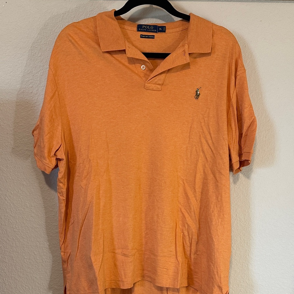 Ralph Lauren Orange Polo Shirt